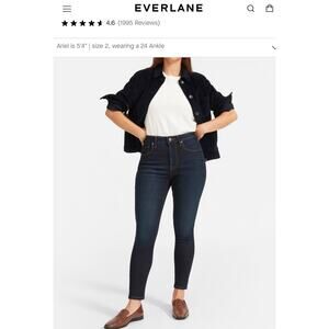 EVERLANE Curvy High Rise Skinny Jean